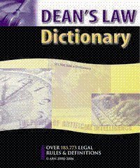 Deans Law Dictionary