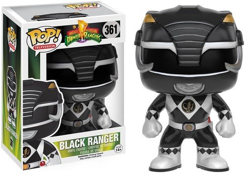 Funko POP TV: Power Rangers – Black Ranger Action Figure
