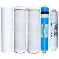 CFS – 5 Pack Reverse Osmosis Under Sink RO Water Filter System Kit Compatible with Most 10″ Water Filtration System – Remove Bad Taste & Odor – Whole House Replacement Filter Cartridge