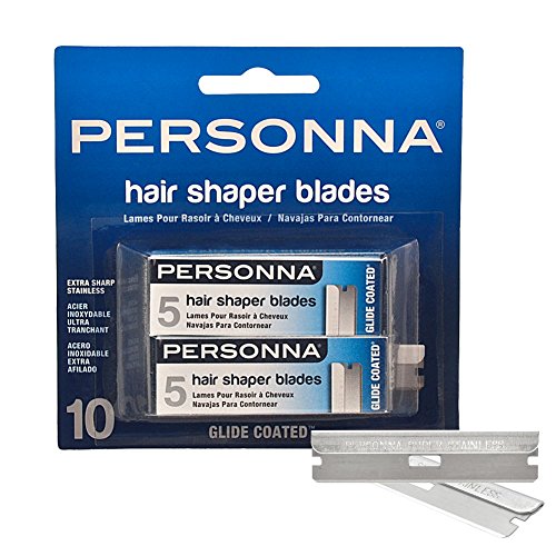 Personna Hair Shaper Blades 10 Count (3 Pack)