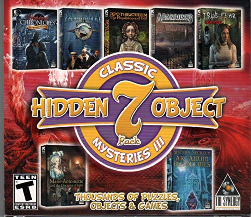 Classic Mysteries III Hidden Object 7 Pack PC Game