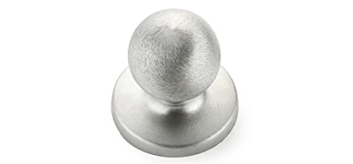 Richelieu Hardware BP3922175 Evanston Collection 1-1/4 in (31.8 mm), Functional Cabinet Knob, Brushed Chrome