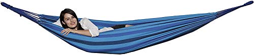 Ledmark Ind. Trekmate Breathable Cotton Fabric Canvas Single Person Brazilian Hammock,for Camping, Outdoors Gear, Backpack, Hiking, Hunting,Backyard