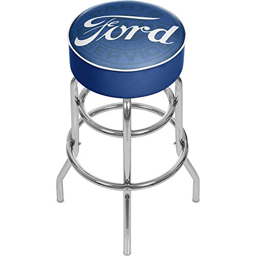 Trademark Gameroom Ford Padded Swivel bar Stool – Ford Genuine Parts