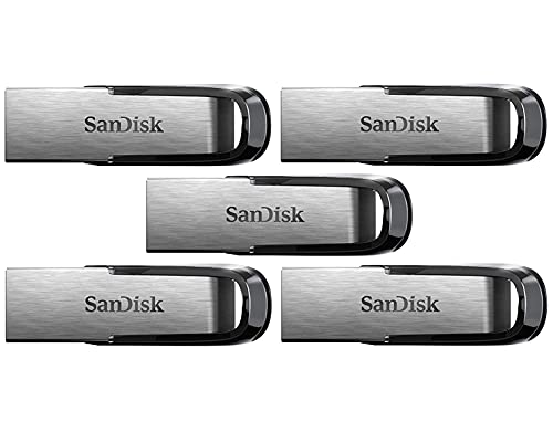SanDisk Ultra Flair USB 3.0 64GB Flash Drive SDCZ73-064G-G46 (Pack of 5)