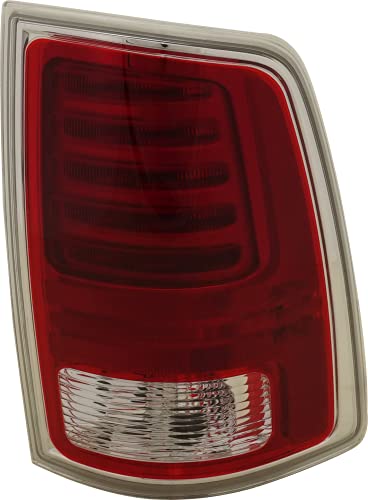 Evan Fischer Passenger Side Tail Light Assembly Compatible with 2013-2018 Ram 1500, Ram 2500, Ram 3500, 2019-2022 Ram 1500 Classic CAPA