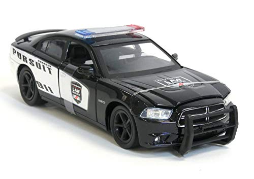 New Ray Dodge Charger Pursuit Diecast Police Car 1/24 Scale