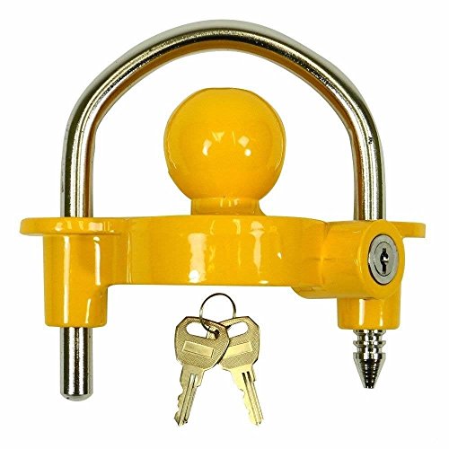 Universal Trailer Hitch Ball Coupler Lock Out Trailor Tongue Tounge Lockout