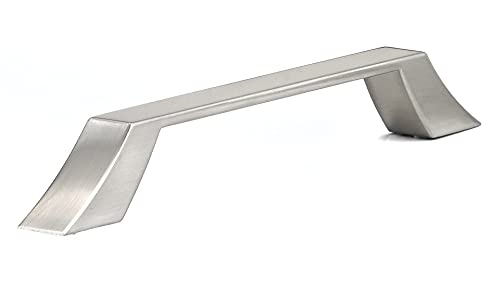 Richelieu Hardware BP80839160195 6 5/16 in (160 mm) Center Traditional Cabinet Pull, 6.3″, Brushed Nickel^Greys, Chromes, and Others