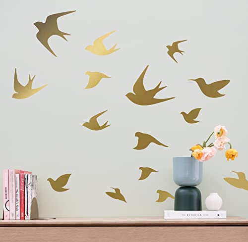 Bird Wall Decal/Flying Birds Wall Deal/Birds Wall Sticker/Interior Decal/Nursery Kids Room Bathroom Decor/Wall Art