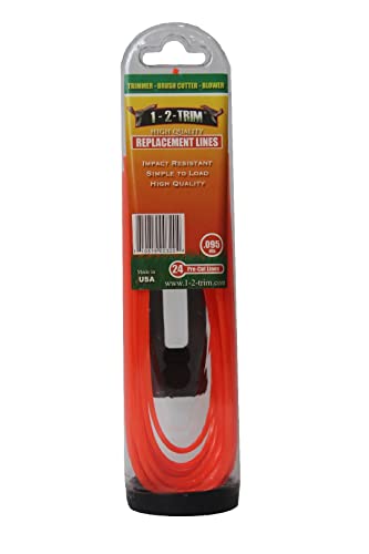 1-2-TRIM .095 Trimmer Line Replacement, 24 Strips