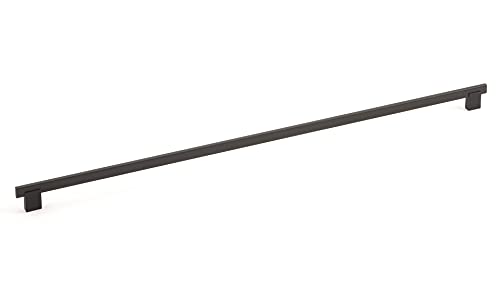 Richelieu Hardware BP905640900 Madison Collection 25-1/4 in (640 mm) Center-to-Center, Contemporary Cabinet Pull, Matte Black