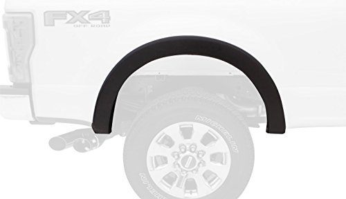 Bushwacker OE Style Factory Front & Rear Fender Flares | 4-Piece Set, Black, Smooth Finish | 20941-02 | Fits 2011-2016 Ford F-250, F-350 Super Duty