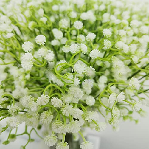 Bringsine Baby Breath Gypsophila Deco White Colour Artificial Flowers for Wedding 40 Pieces/lot