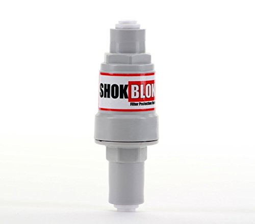 Hydronix SHOKBLOK-SB-FPV-40 SB-Fpv-40 Shok Blok Water Pressure Reducer Protection Valve for RO Reverse Osmosis and Filter Units, 40 psi