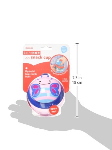 Skip Hop Baby Snack Container, Zoo Snack Cup, Butterfly | The Storepaperoomates Retail Market - Fast Affordable Shopping