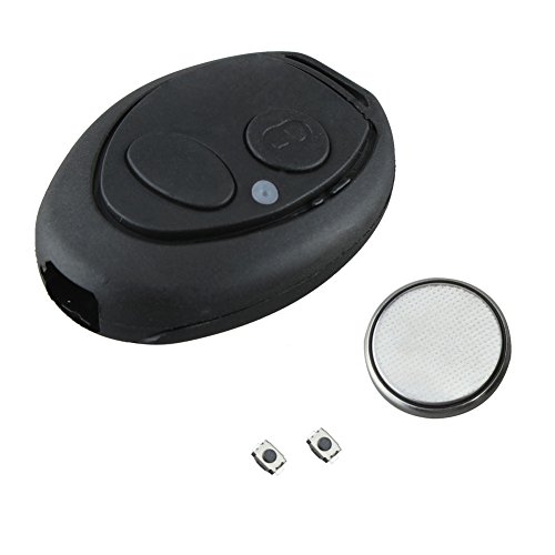 BACAI 2 Button Remote key FOB Repair Refurbishment Kit For Land Rover Discovery 2