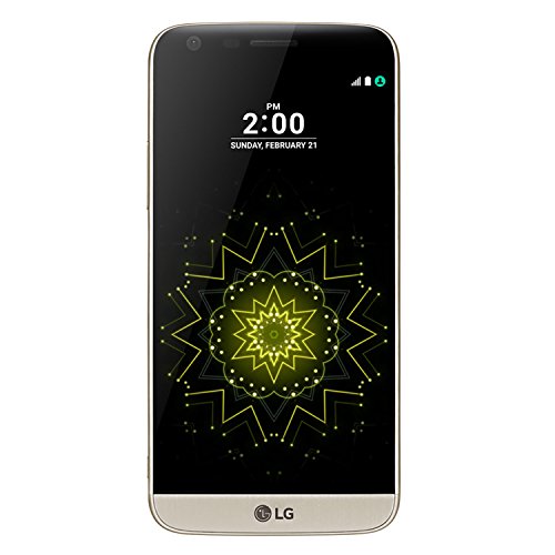 LG G5 (32GB, 4GB RAM) H820 5.3″ Quad HD Display, Dual Camera’s, 4G LTE GSM Unlocked Modular Phone, (US Warranty) Gold