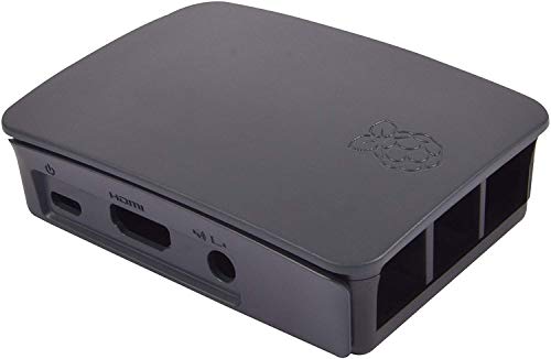 Raspberry Pi RPI3CASE-BG Official Raspberry Pi 3 Case, Black/Grey
