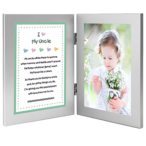 Poetry Gifts Gift for Uncle from Niece or Nephew for His Birthday, Add 4×6 Photo | The Storepaperoomates Retail Market - Fast Affordable Shopping