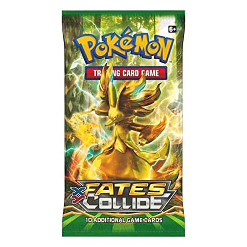 Pokemon XY10 Fates Collide Booster Pack 1x Booster Packs with 10 Additional Cards Trading Card Game (English)