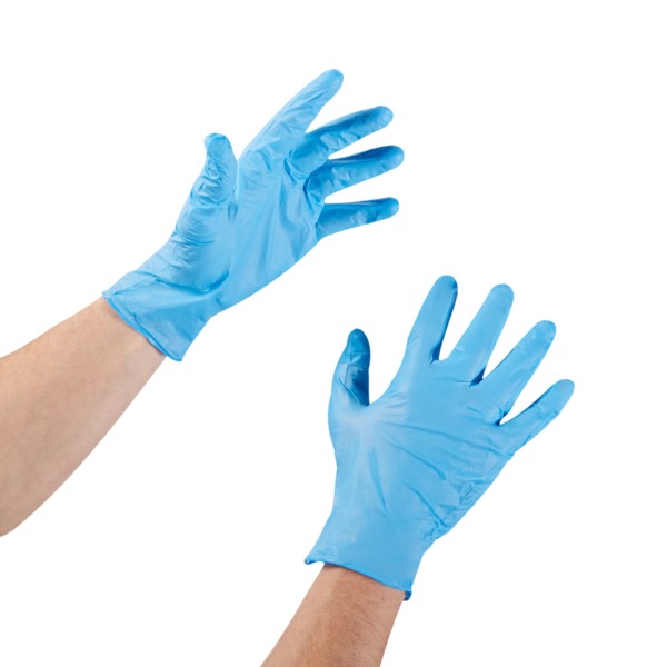 McKesson Confiderm 3.8 Disposable Nitrile Exam Glove Standard Cuff Length