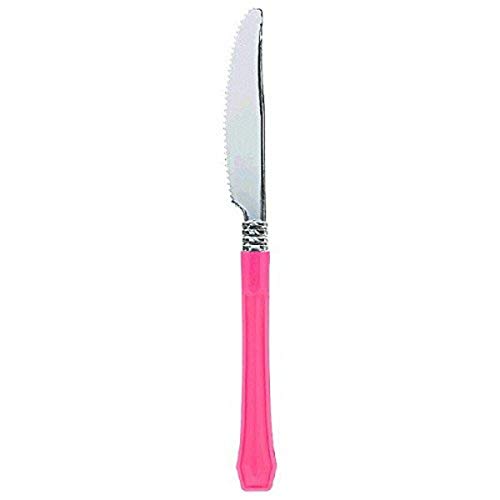 Classic Choice Bright Pink Premium Knives, 20 Ct.