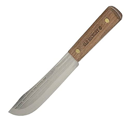 Ontario Knife – Old Hickory 7-7 7″ Carbon Steel Butcher / Kitchen Knife