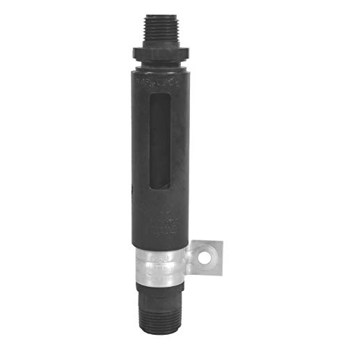 High Flow Rate Inline air gap with 1/4-inch FIP or 1/2-inch Thread Inlet and 5/8-inch Compression Fitting or 3/-inch Thread Outlet. (AG150-002, 211212, GAP-A-FLO)