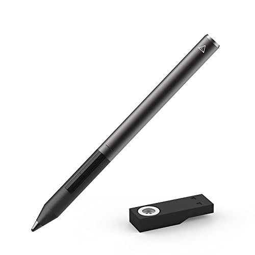 Adonit Pixel (Black) Creative Stylus Pressure Sensitivity Pencil, Point Tip, Palm Rejection, Shortcut Buttons Pen Compatible with iPad/iPad Pro/iPad Air/iPad Mini, iPhone 13/ 13 Pro/Pro Max/12/11/X/XR