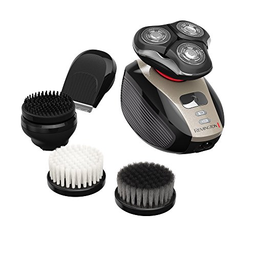 Remington XR1410 Verso Wet & Dry Men’s Shaver & Trimmer Grooming Kit, Men’s Electric Razor, Facial Cleaning Brush, Beard Trimmer