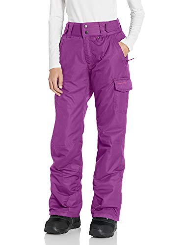 Arctix Women’s Snow Sports Insulated Cargo Pants, Plum, Medium