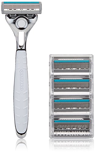 Schick Titanium Shaving Starter Gift Set for Men, 0.602 Pound