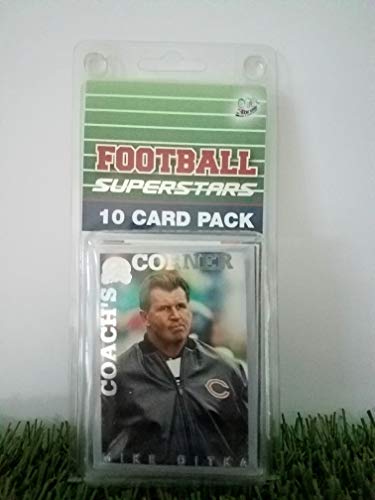 Mike Ditka- (10) Card Pack NFL Football Superstar Mike Ditka Starter Kit all Different cards. Comes in Custom Souvenir Case! Perfect for the Ditka Super Fan! by 3bros