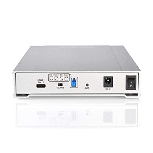 Oyen Digital MiniPro RAID V3 USB-C External Dual Bay Drive Enclosure