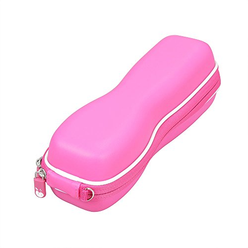 Hermitshell Travel Case Fits Panasonic Close Curves Electric Shaver Ladies 3-Blade Cordless ES2216PC (Pink)