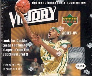 2003/04 Upper Deck Victory NBA Basketball box (Retail Exclusive)