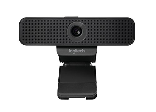 Logitech C925-e Webcam with HD Video and Built-In Stereo Microphones – Black