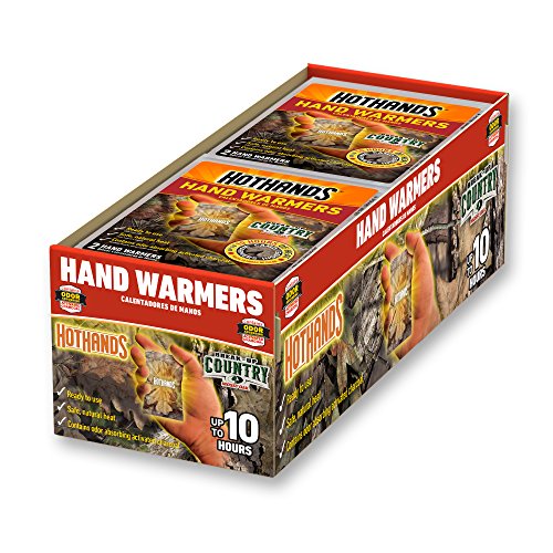 HotHands Mossy Oak Camo Hand Warmers – Long Lasting Safe Natural Odorless Air Activated Warmers – Up to 10 Hours of Heat – 40 Pair