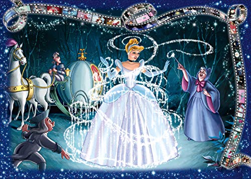Ravensburger Disney Collector’s Edition Cinderella 1000 Piece Jigsaw Puzzle for Adults – Every Piece is Unique, Softclick Technology Means Pieces Fit Together Perfectly