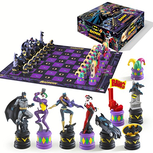 The Batman Chess Set ( The Dark Knight vs The Joker )
