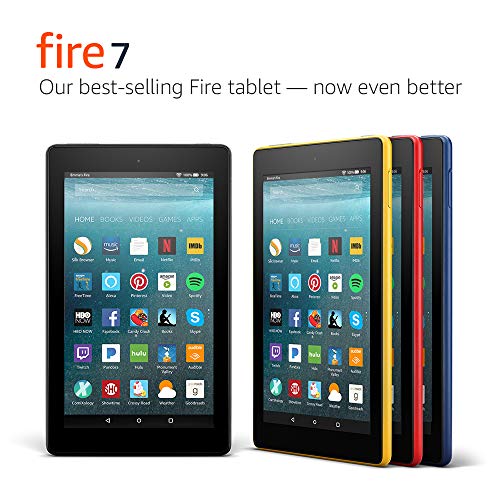Fire 7 Tablet (7″ display, 8 GB) – Black – (Previous Generation – 7th)
