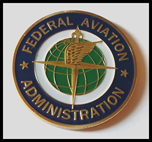 FAA Federal Aviation Administration Colorized Challenge Art Coin