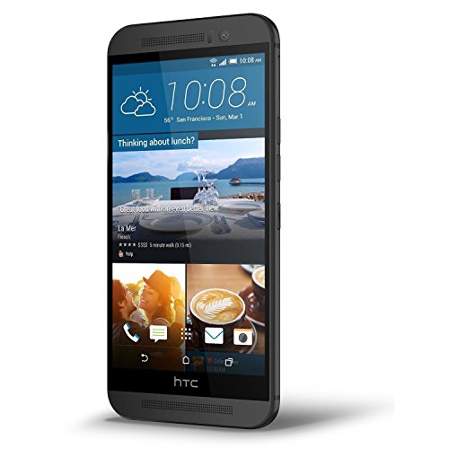 HTC One M9 32GB Unlocked GSM 4G LTE Octa-Core Smartphone and 20MP Camera – Gunmetal Grey