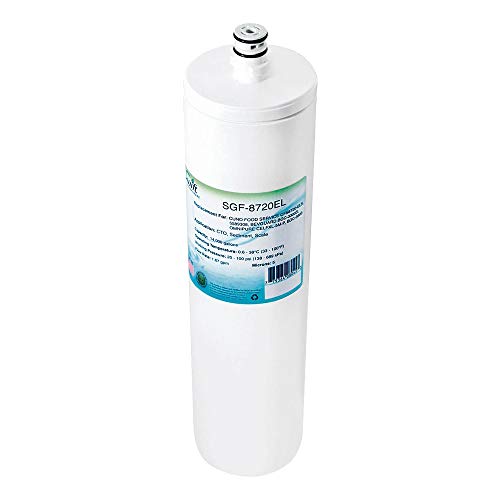 SGF-8720EL Replacement water filter for 3M CFS8720EL, 55893006, Bevguard BGC-3300, Omnipure CELFXL-5M by Swift Green Filters (1pack)