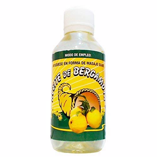 Aceite de bergamota 100% Natural Bergamot Oil 120 ml. Helps the growth of beard and mustache.