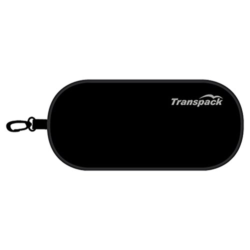Transpack Goggle Shield ~ Protective Ski Goggles Case (Black)
