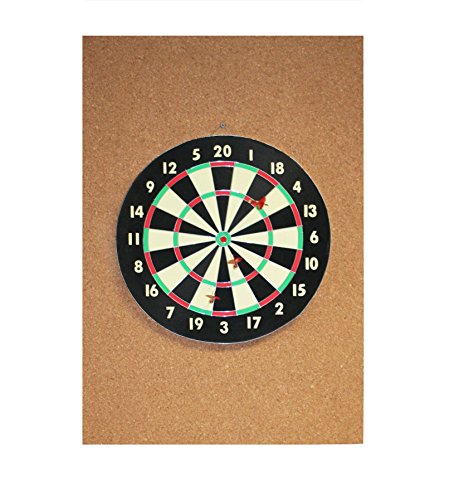 Cork Dart Board Backer 36x 24×0.5 Inches