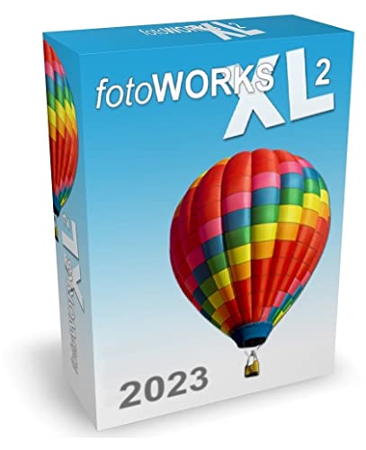 FotoWorks XL 2023 Version – Photo Editing Software for Windows 10, 11, 7 and 8 – Very easy to use