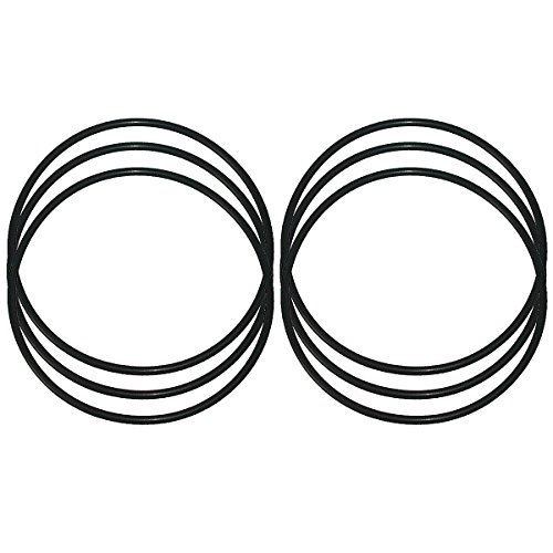 KleenWater KWGE25RG-VALUE-PACK O-Rings, Compatible with GE GXWH04F GXWH20F GXWH20S GXRM10 GX1S01R and and OmniFilter Model OB5Water Filters, Pack of 6
